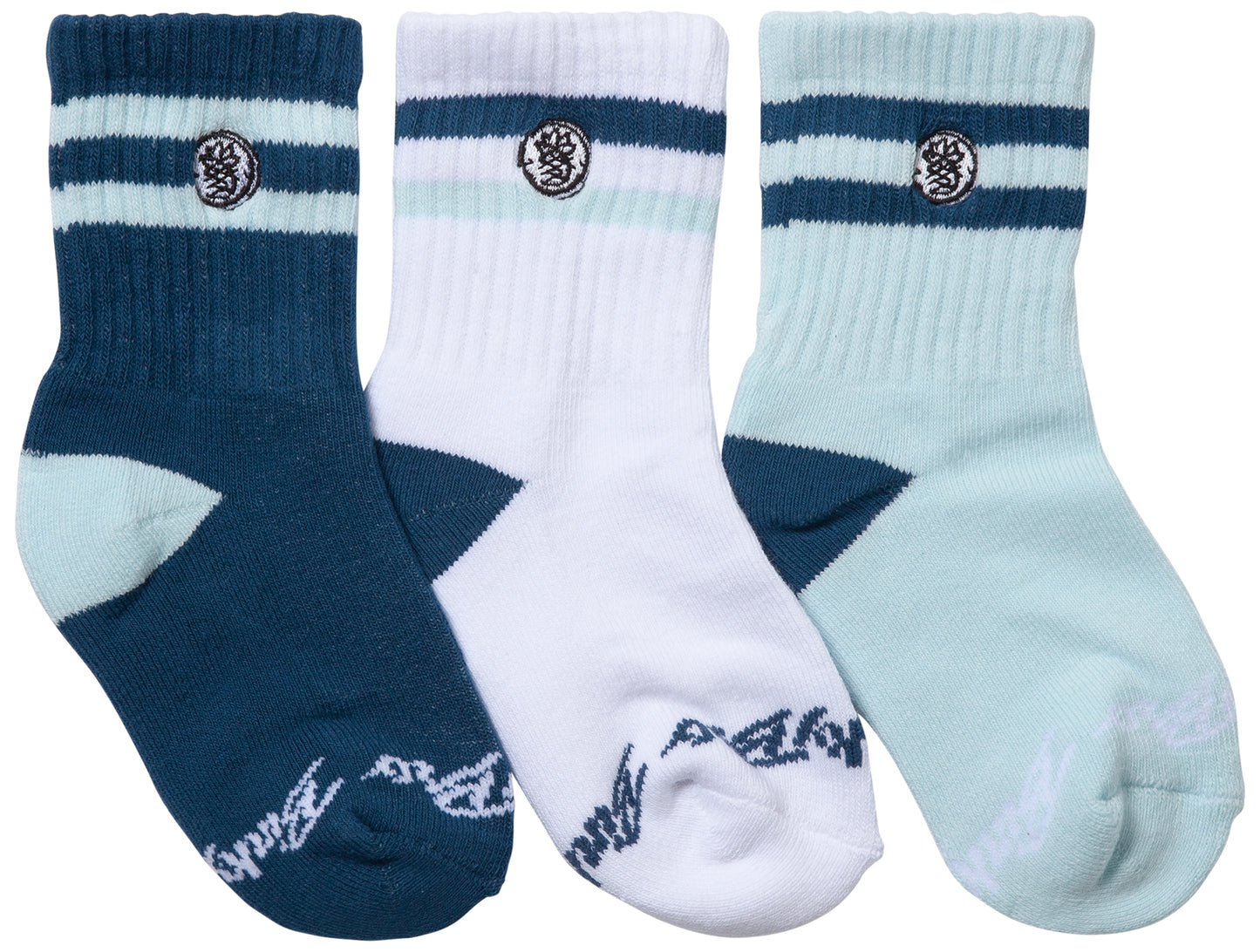 3-Pack Indigo Socks