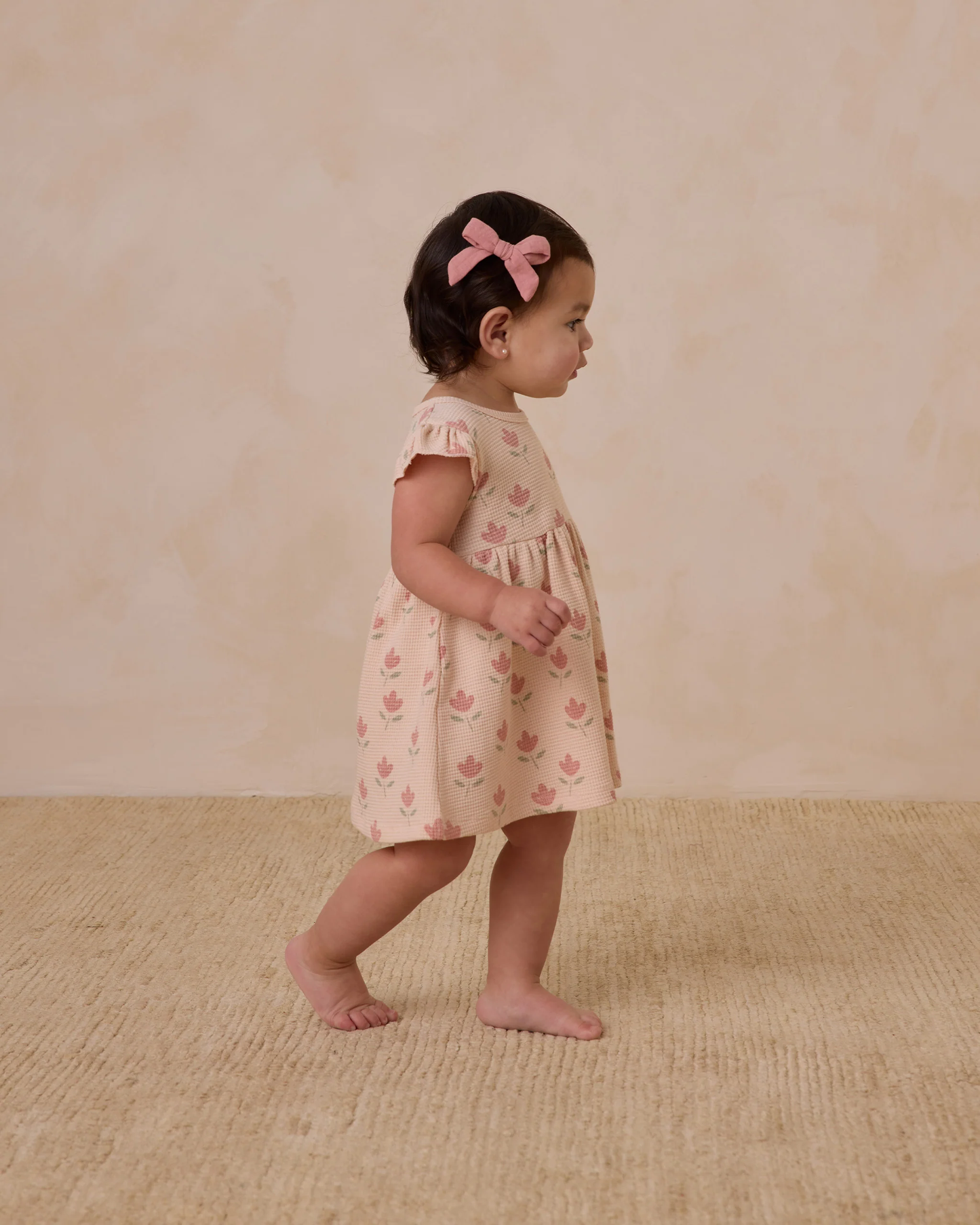 Flutter Sleeve Dress ll Tulips