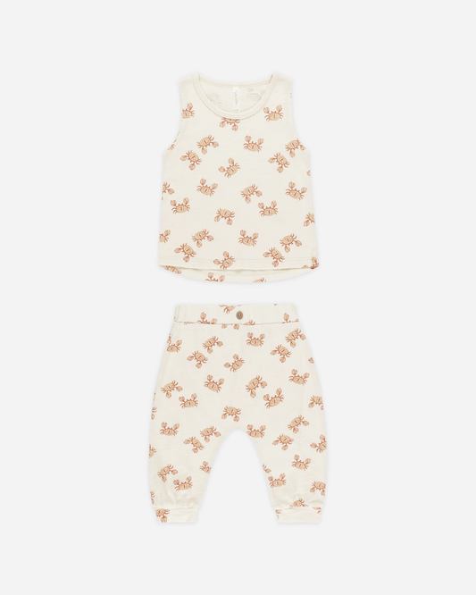 Tank + Slouch Pant Set || Crabs