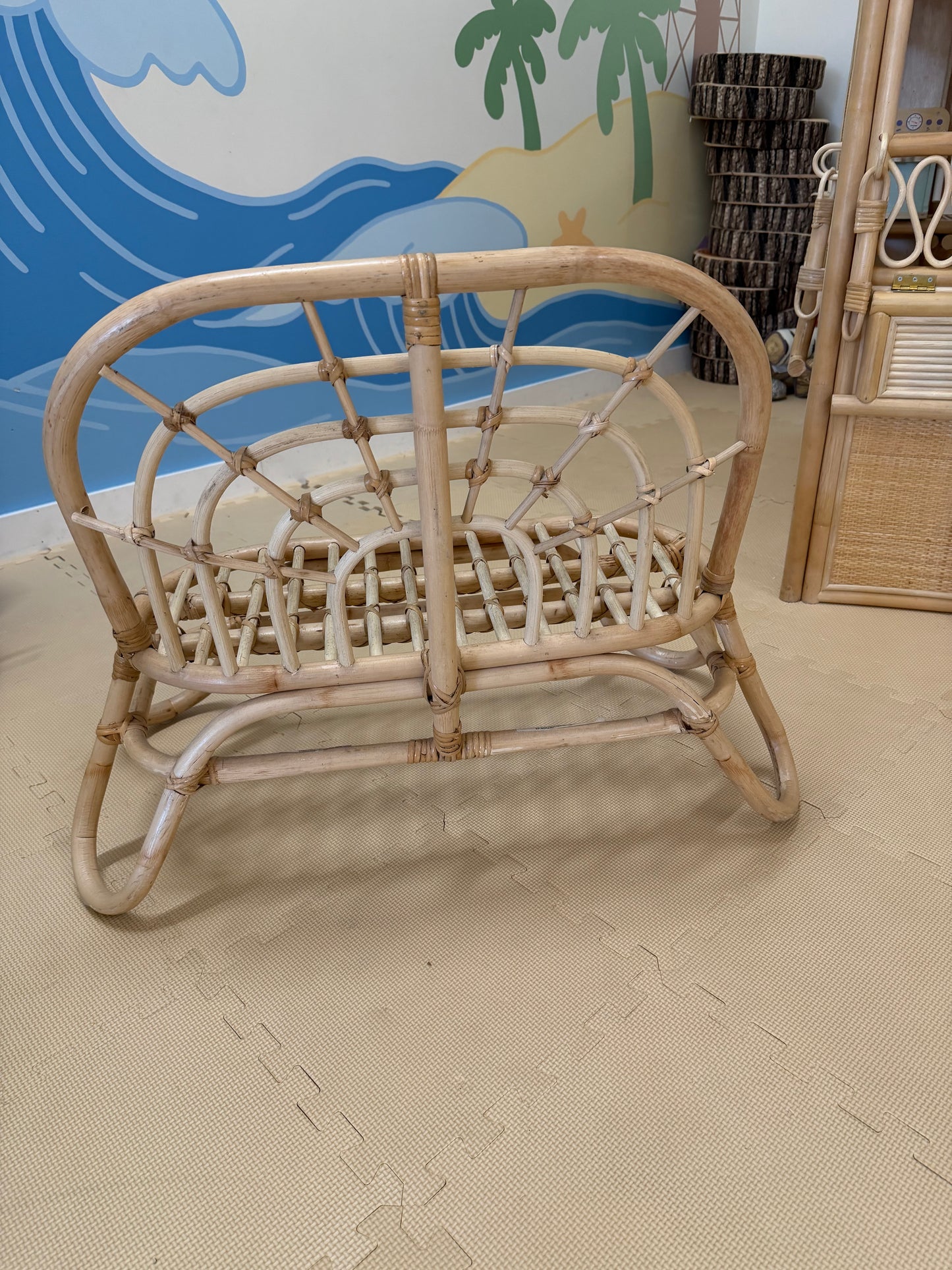 Rattan Bench
