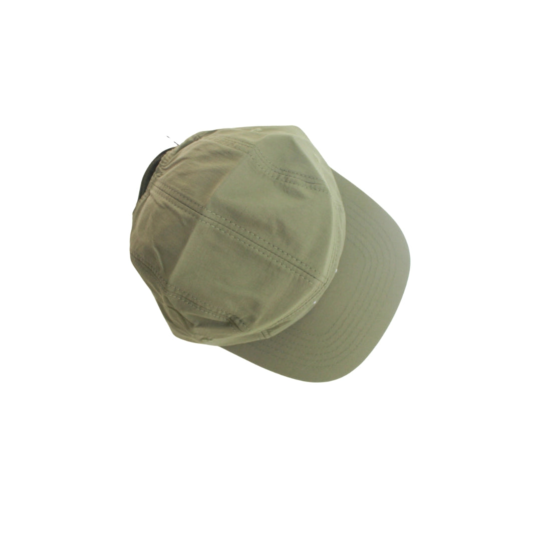 Waterproof Five-Panel Hat in Moss