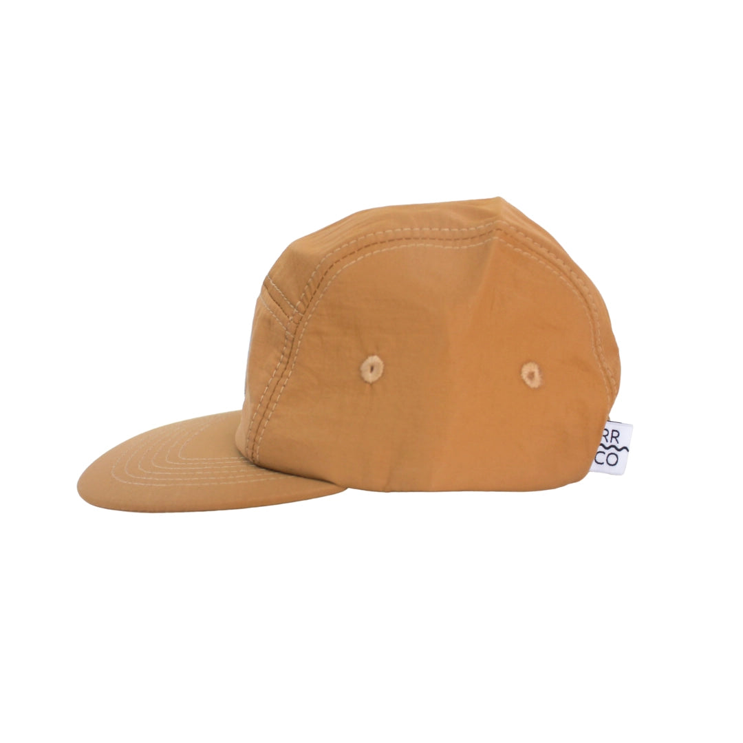 Waterproof Five-Panel Hat in Clay