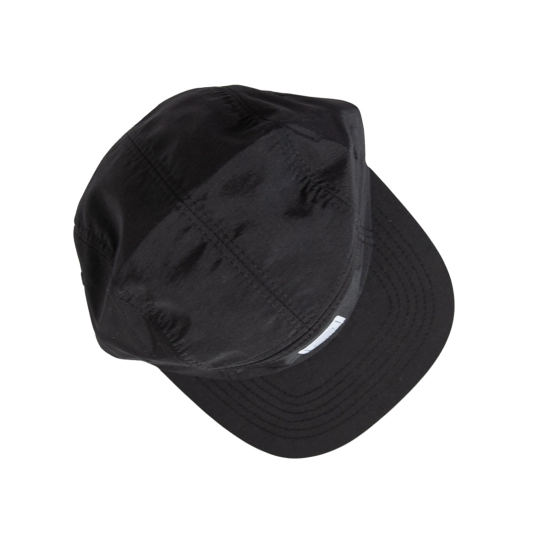 Waterproof Five-Panel Hat in Coal