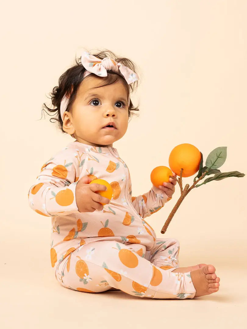 Freshly Squeezed Oranges Bamboo Convertible Pajamas Florida