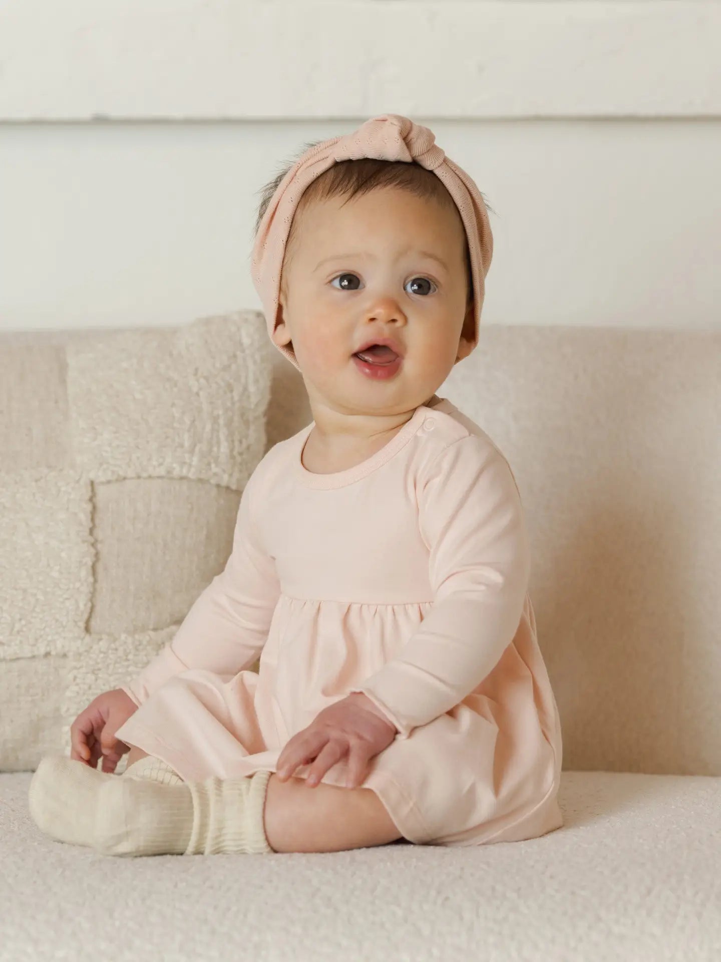 Longsleeve Baby Dress || Peta