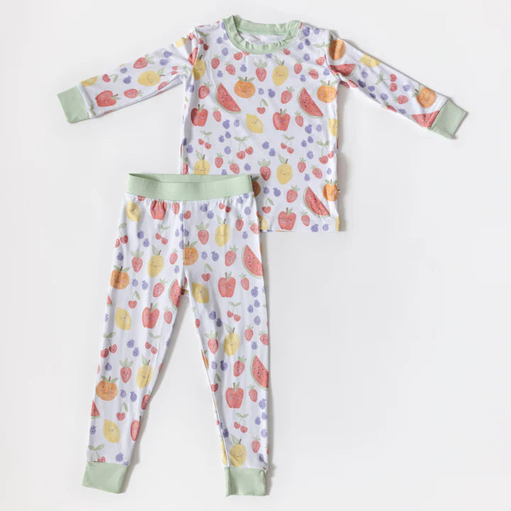 Summertime Fruits Bamboo Pajamas