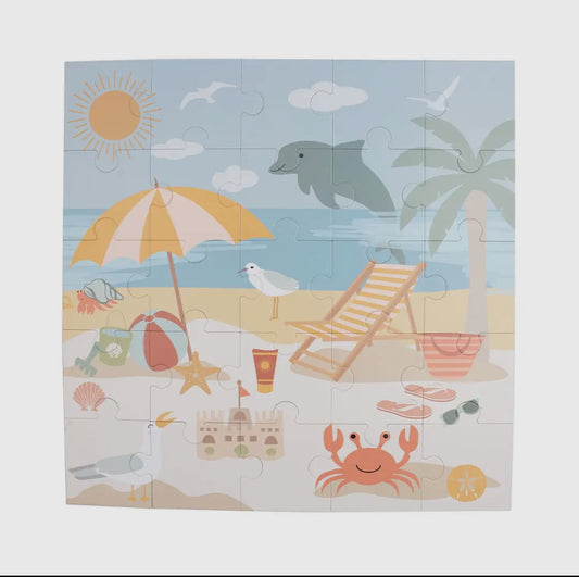 Beach Day 25 Piece Floor Puzzle