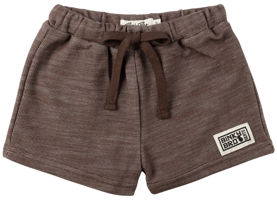 Bodee Solid Cocoa Shorts