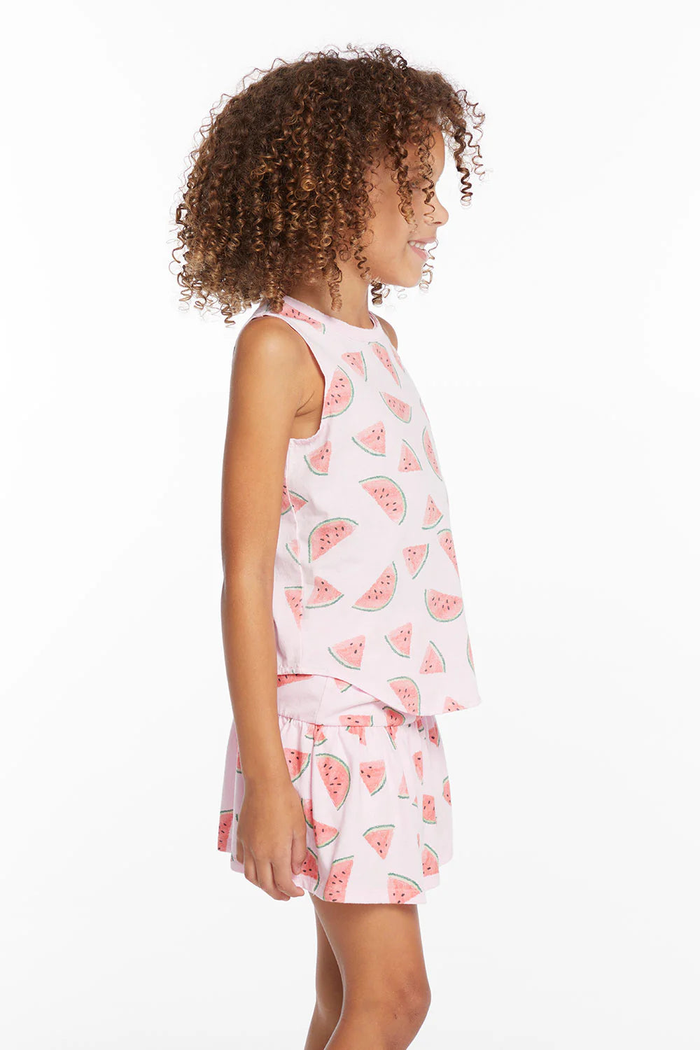 Watermelon Heaven Girls Vintage Jersey Shirttail Muscle