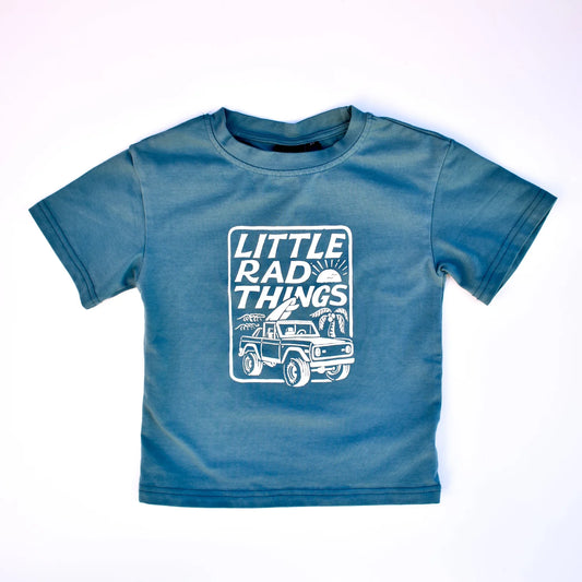 Bronco Little Rad Things Tee - Light Blue