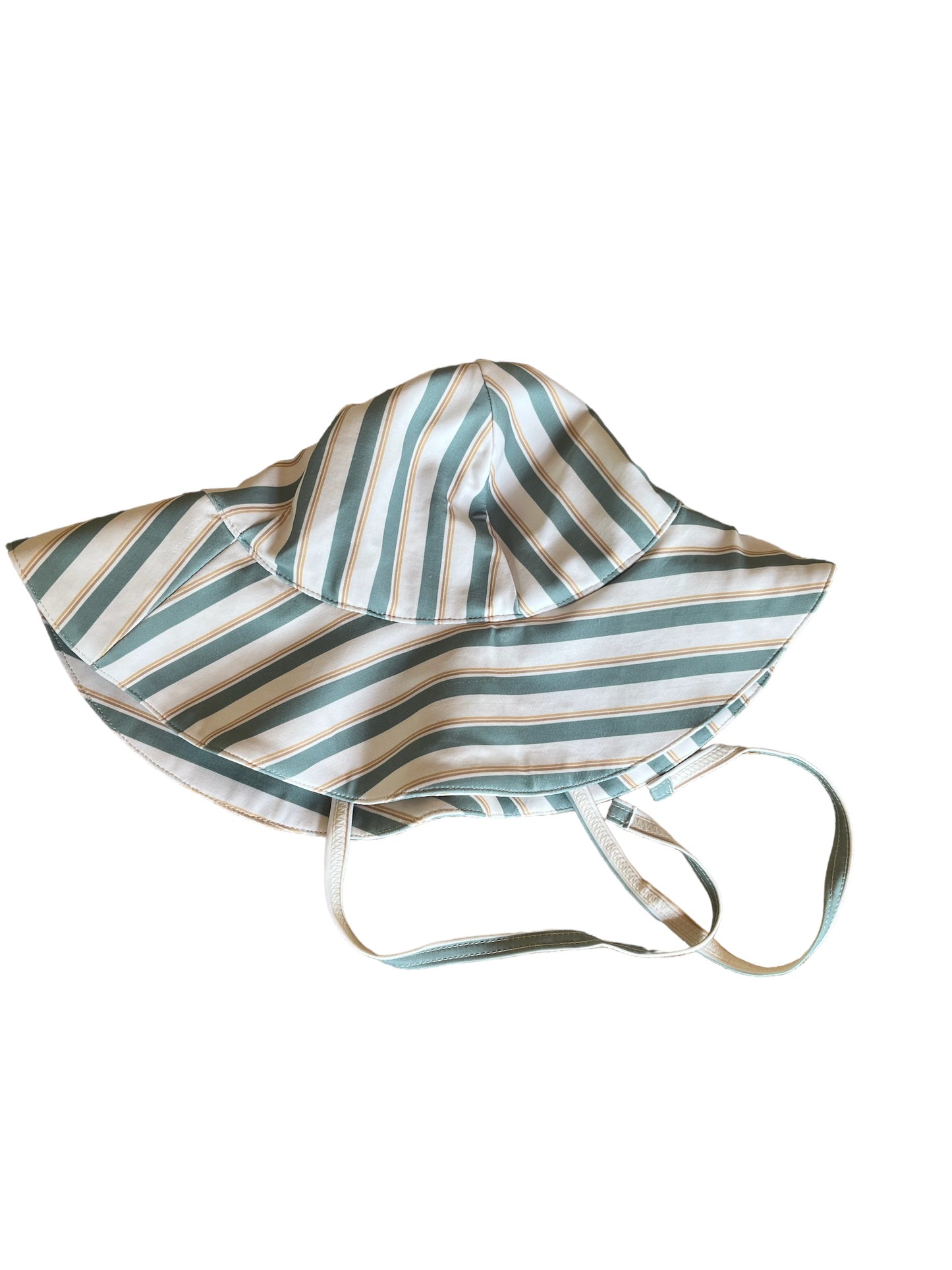 Floppy Swim Hat Aqua Stripe