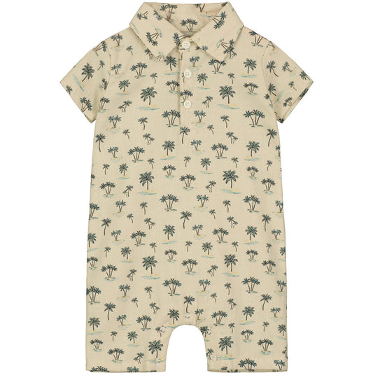 Latte Island Polo Romper