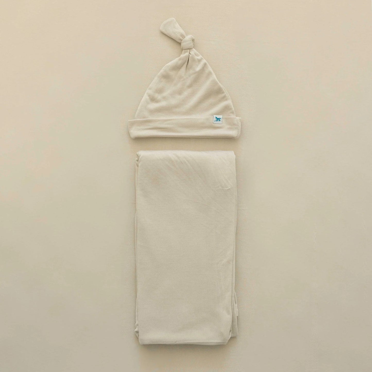 Stretch Knit Swaddle and Hat Set