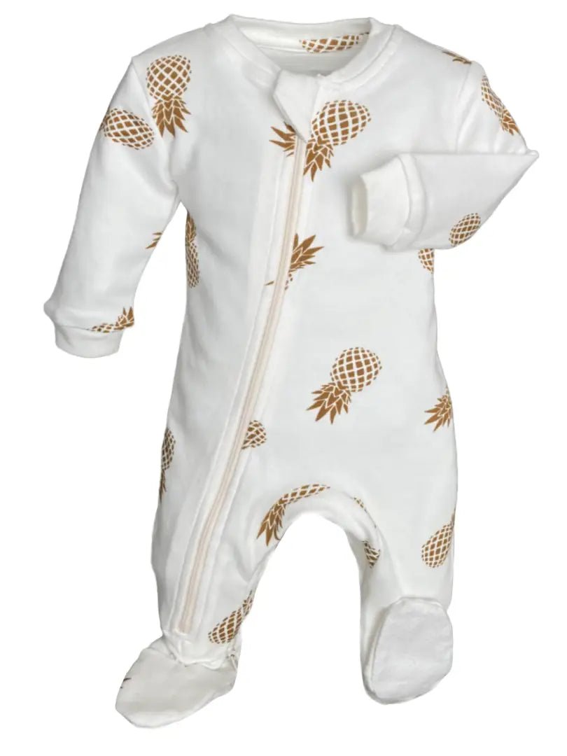 Pineapple Footie PJ