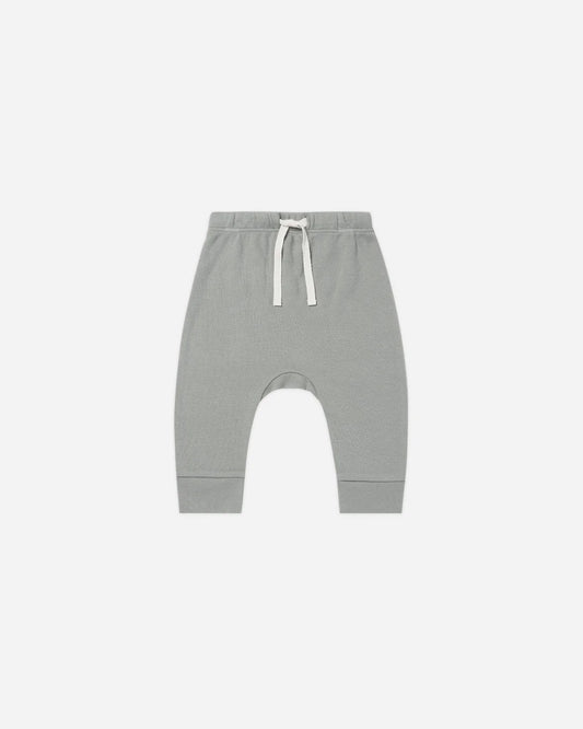 Drawstring Pant || Dusty Blue