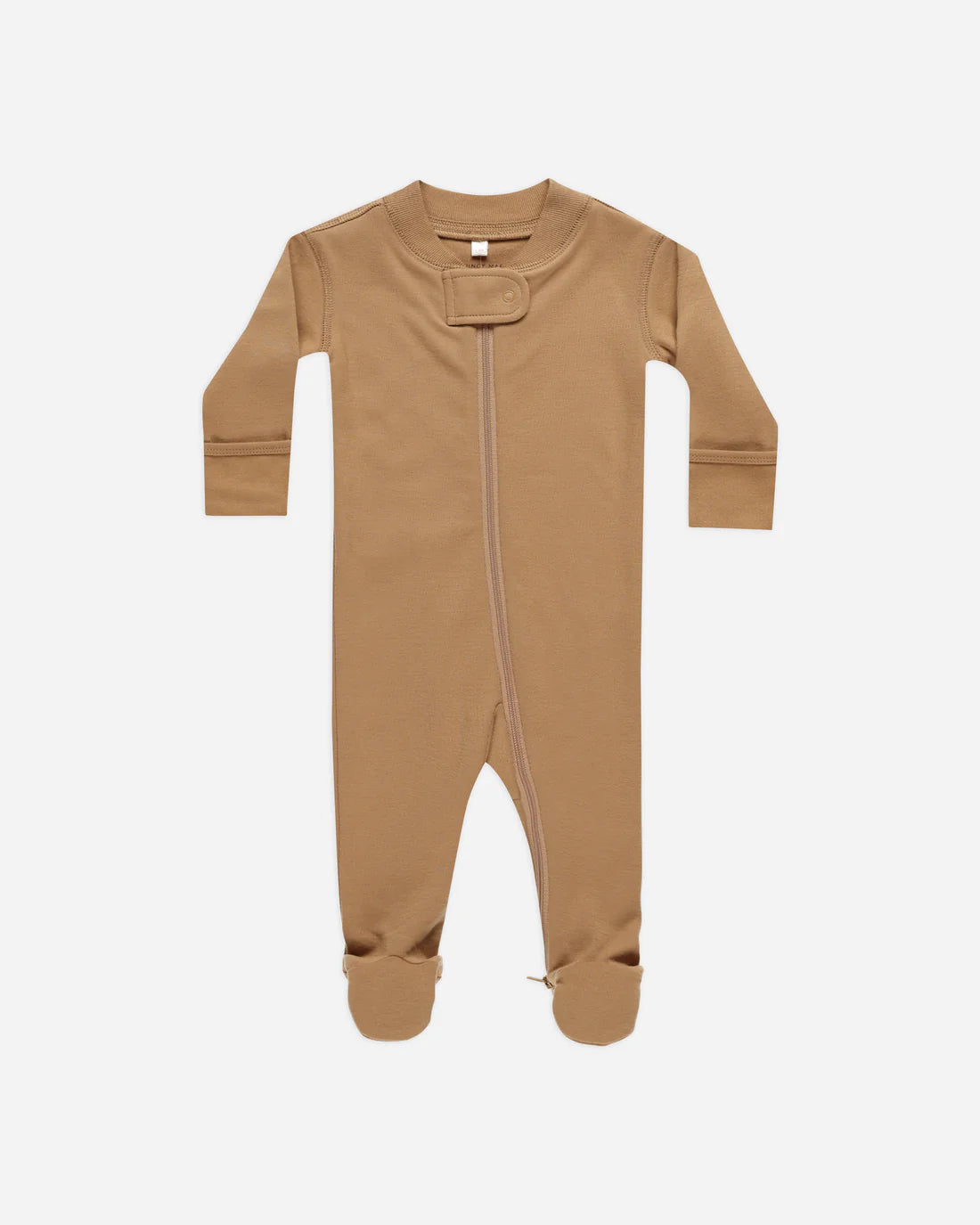 Zip Long Sleeve Sleeper Footie || Golden