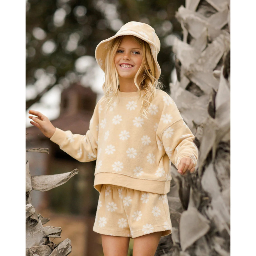 Boxy Daisy Pullover