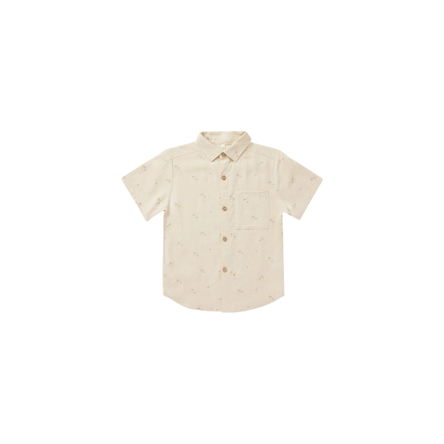 Short Sleeve Collared Shirt - Palm