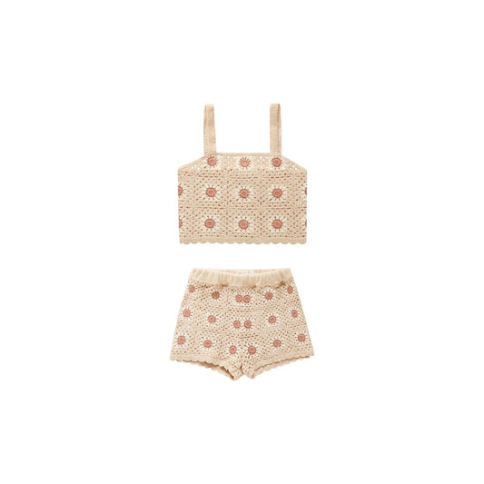 Crochet Summer Set Floral