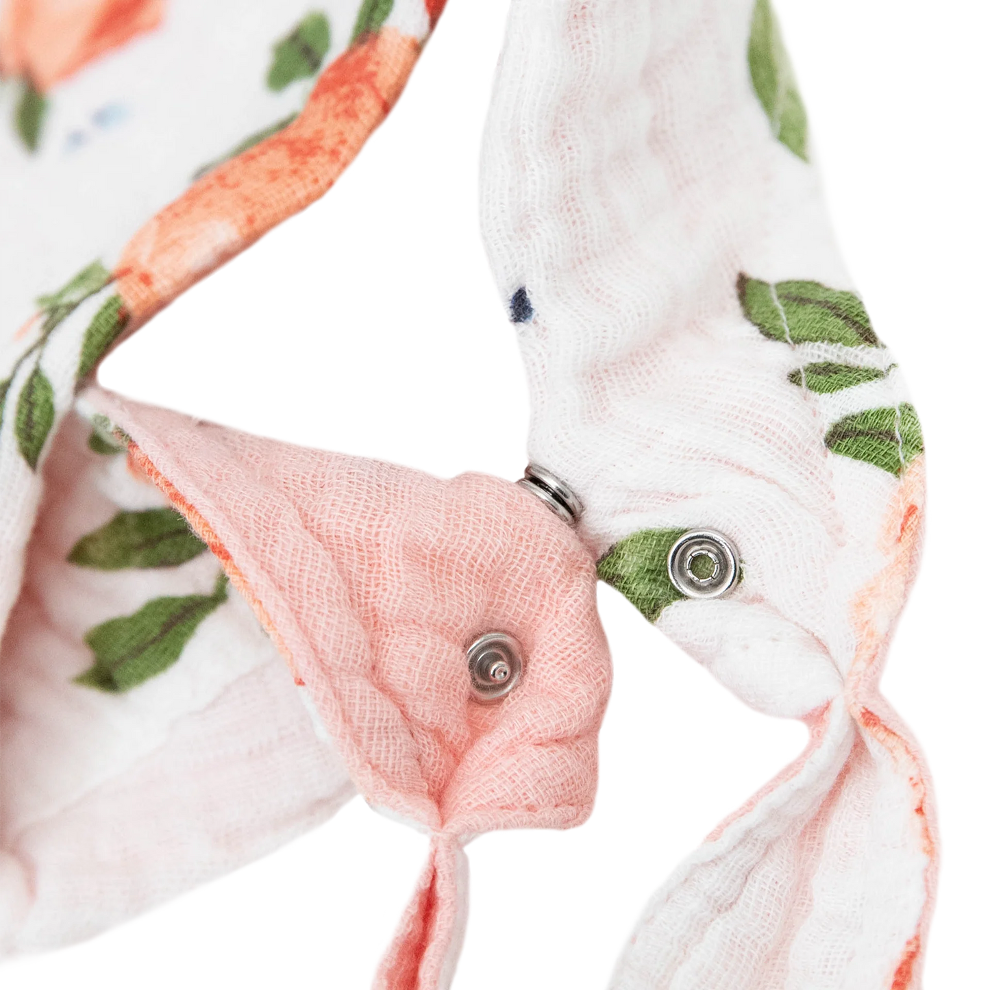 Cotton Muslin Reversible Bandana Bib 2 Pack