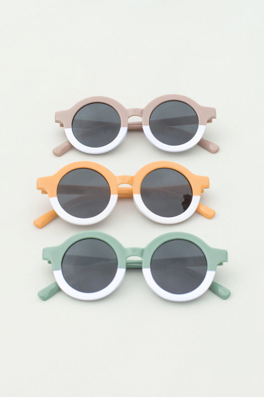 Kids Toddler 2 Tone Sunglasses