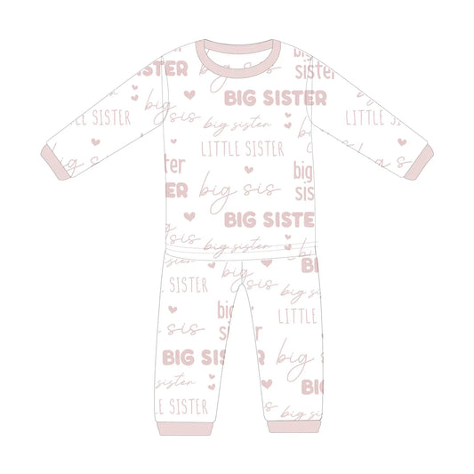 Big Sister Long Sleeve Pajama Set