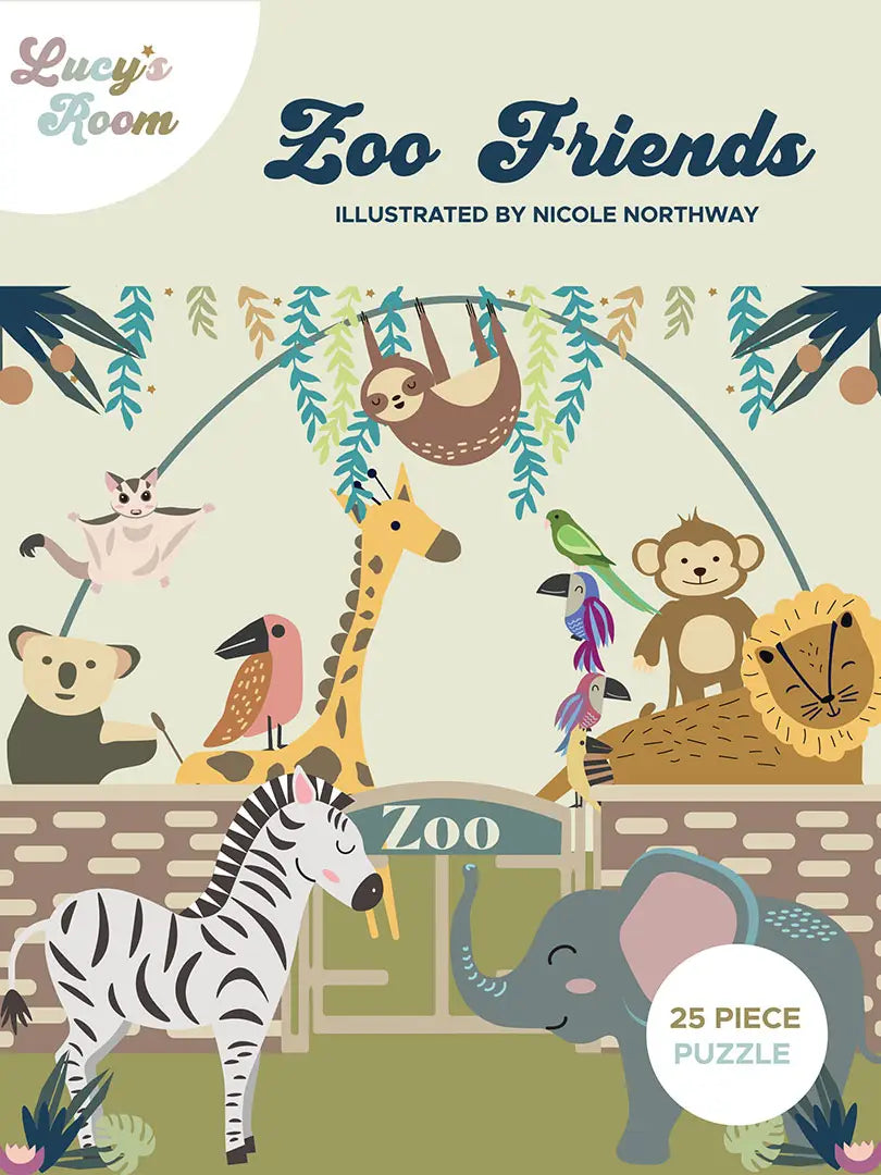 Zoo Friends Animal Kids Puzzle Toy