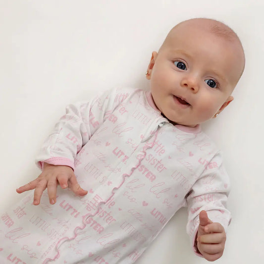 Little Sister Zipper Footie