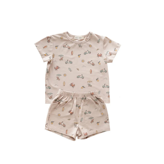 Organic Cotton Short Set – Summer Vibes