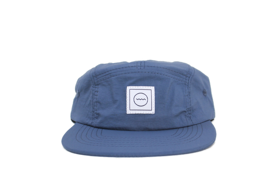 Waterproof Five-Panel Hat in Wave