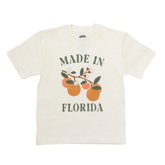 Made in Florida Oranges Cotton Toddler Tee