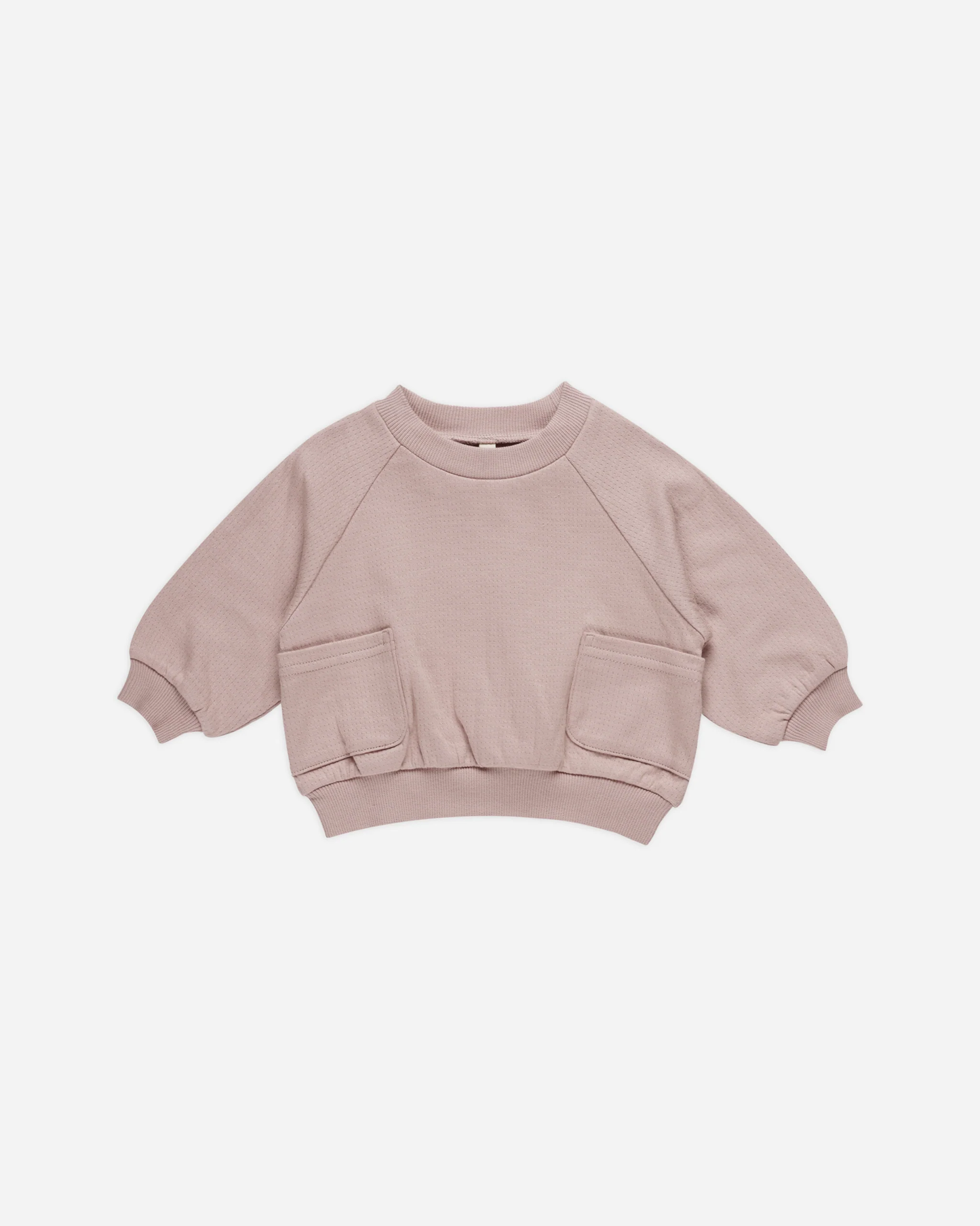 Pocket Sweatshirt || Mauve