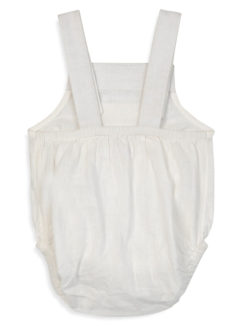 Cotton & Linen Overall Style Bodysuit