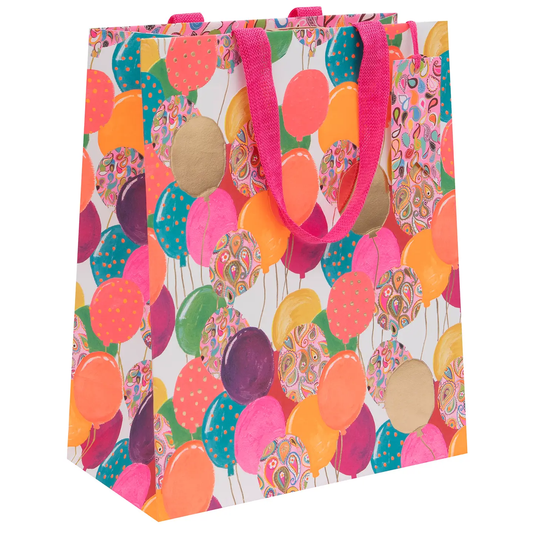 Bag Lge Ps Balloons Pink