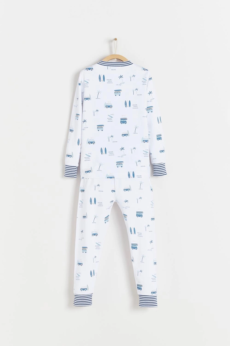 Cape Snug Fit Long Pajama Set