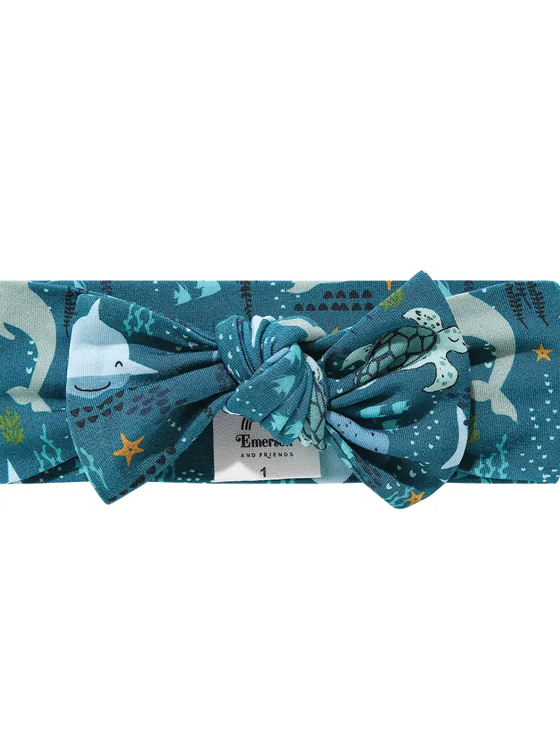 Oceans Friends Bamboo Baby Headband