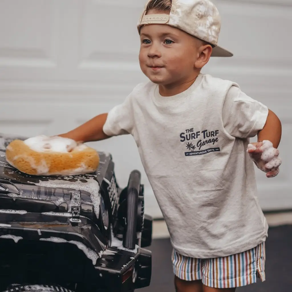 Boys Clothes Rad Surf Turf Tee - USA Made