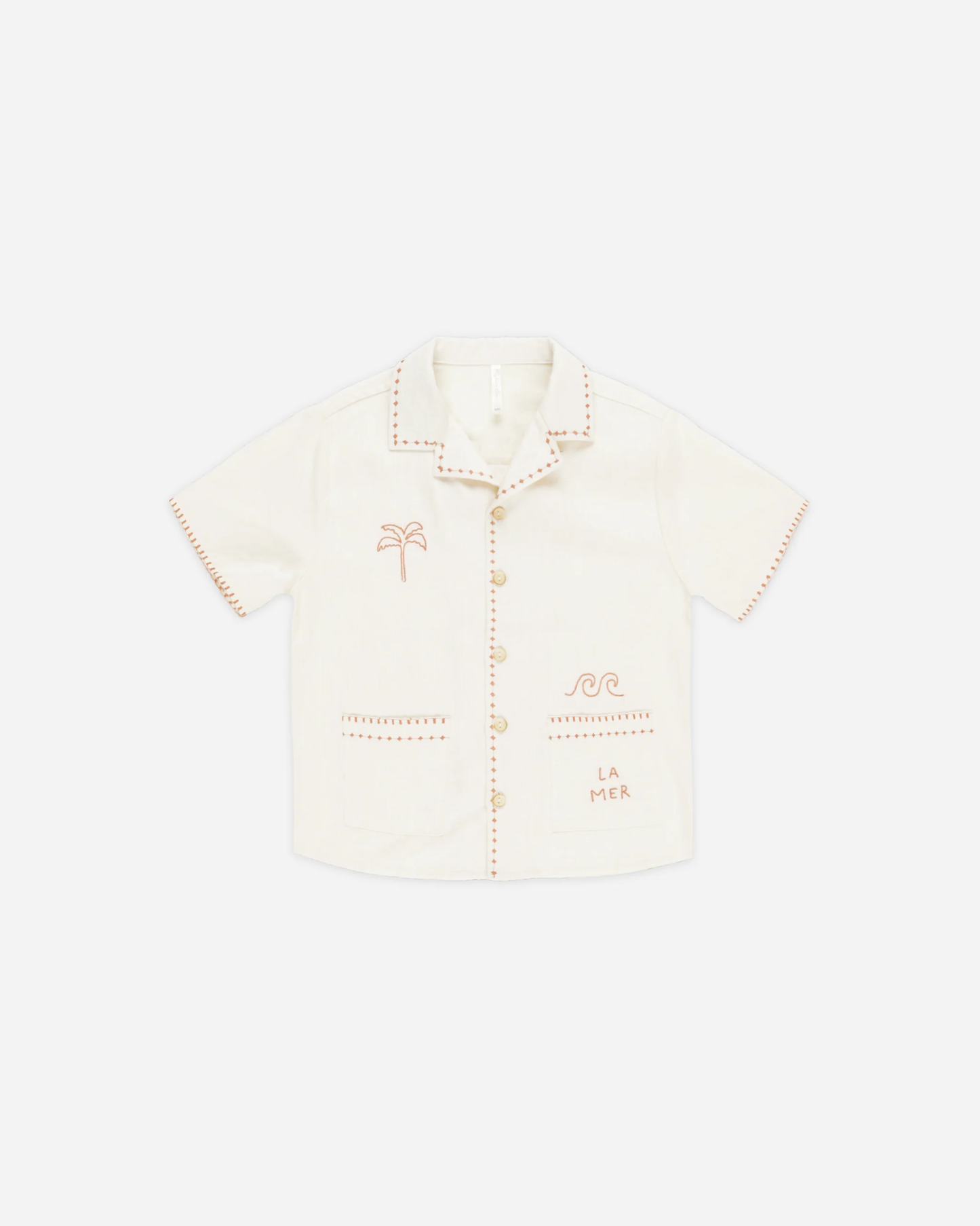 Lapel Collar Shirt || La Mer