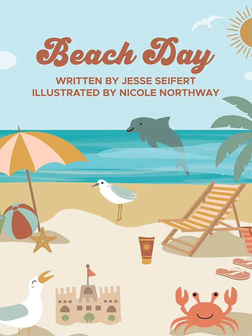 Beach Day Look and Find Summer Baby & Kids Board Book