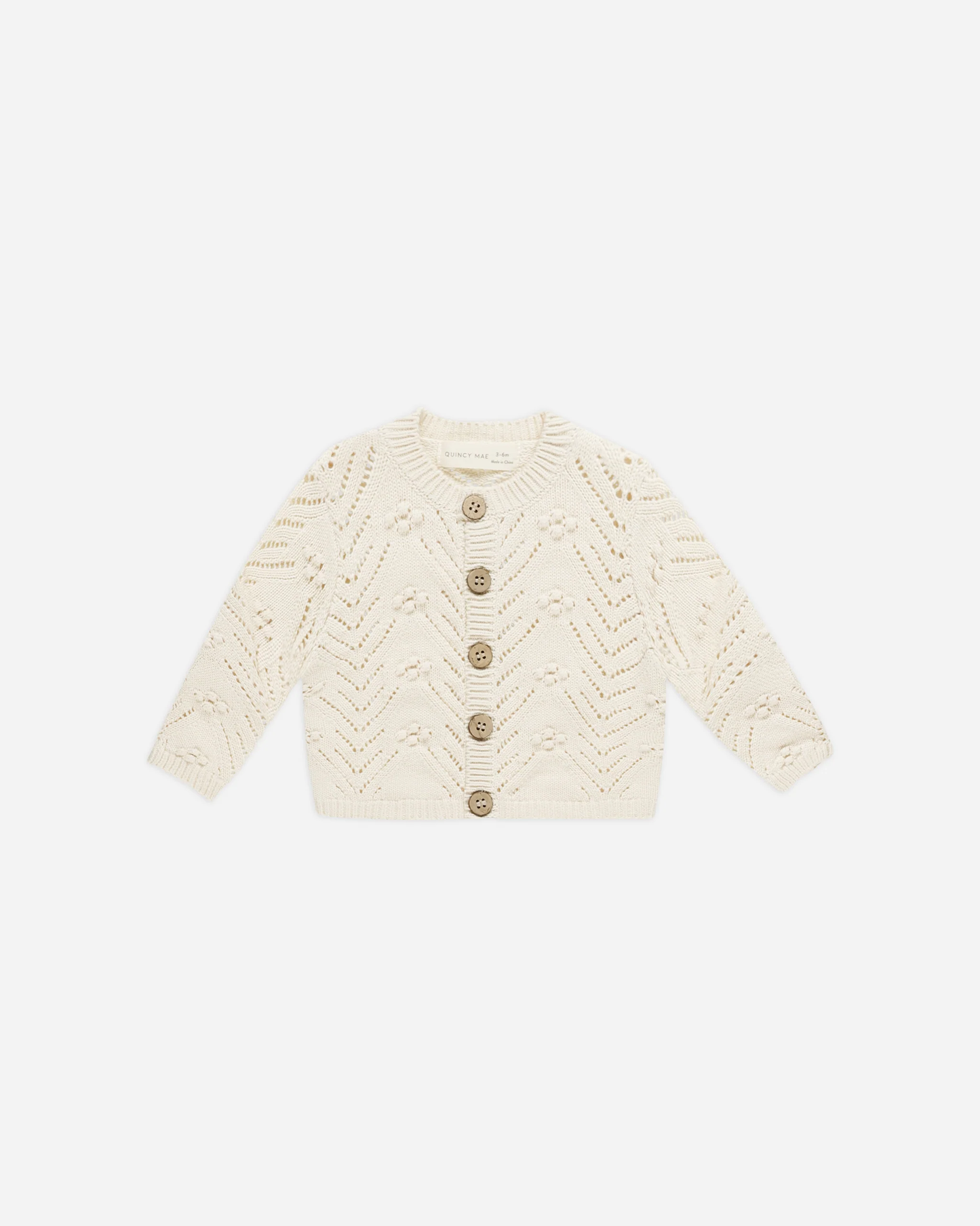 Knit Cardigan || Natural