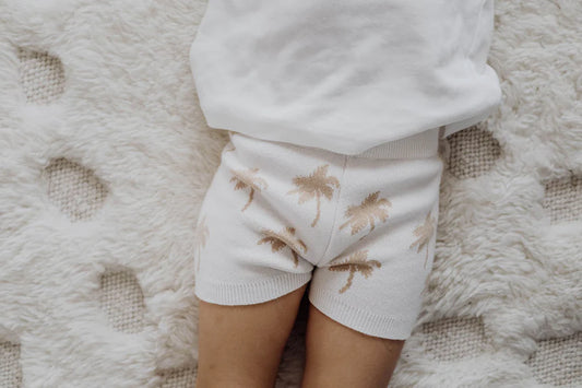 Palm Knitted Shorts