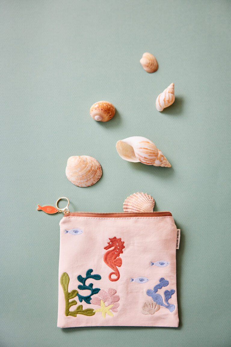 Sea Pink Pouch