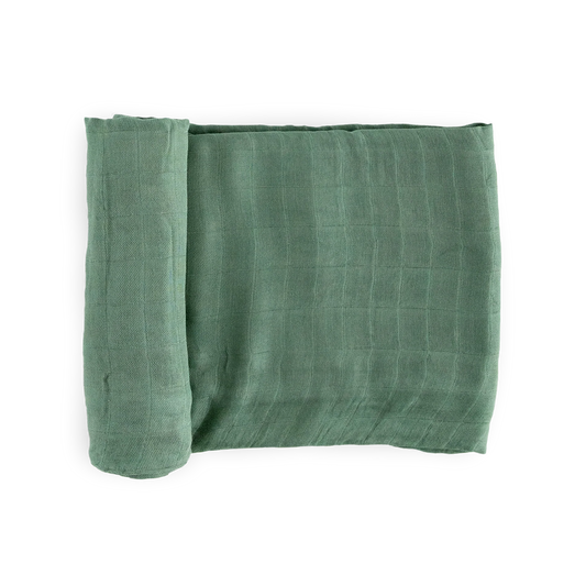 Deluxe Muslin Swaddle Blanket - Sage