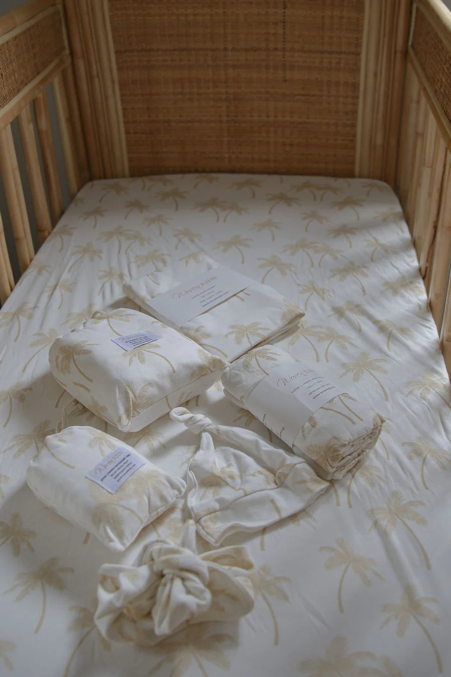 Palm Tree Change Pad/Bassinet Sheet